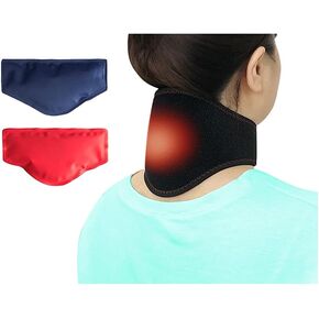 حزمة ثلج للرقبة، حزمة جل باردة وساخنة لتخفيف الألم، حزمة دعامة للرقبة ساخنة، غطاء طوق عنق الرحم، قابل للتعديل، قابل لإعادة الاستخدام، علاج حلقة العلاج، تحرير الضغط (11 بوصة ~ 18.5 بوصة) in Kuwait