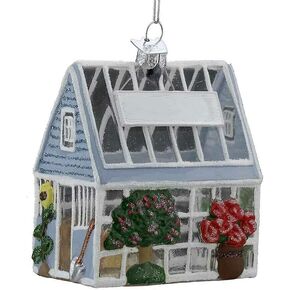 Noble Gems™ Greenhouse Glass Christmas Ornament