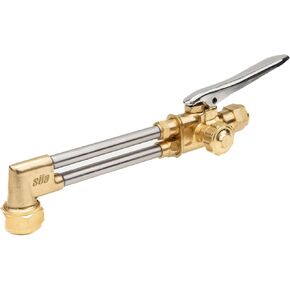 SÜA - Medium Duty Oxy-Fuel Torch with Check Valves, Cutting, Heating and Welding Tips (Acetylene) - Compatible with Victor