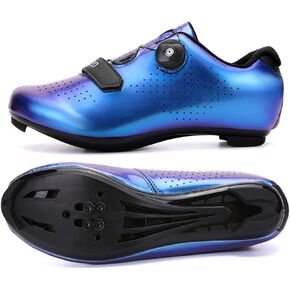 Road Bike Cycling Shoes for Men Women Riding Shoes Mountain Riding Shoes for Men Bicycle Shoes Compatible Cleat Peloton Shoe with Spin Shoestring SPD and Delta Lock Pedal Bike Shoes Indoor Outdoor