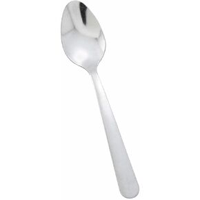 Winco 12-Piece Windsor Heavy Weight Teaspoon Set, 18-0 Stainless Steel,Silver
