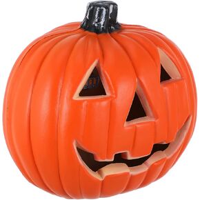 DOITOOL Halloween Pumpkin Lantern, Jack-O-Lanterns Light Up Pumpkin Figurine Halloween Pumpkin Decorations Party Favor for Haunted House Holiday Party Halloween Home Decor