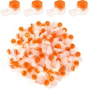 100PCS K2 Telephone Wire Splice Connector Waterproof UY Butt Splice Connector K1 Telephone Wire Splice Connector