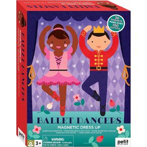 Petit Collage Ballet Dancers Magnetic Dress Up