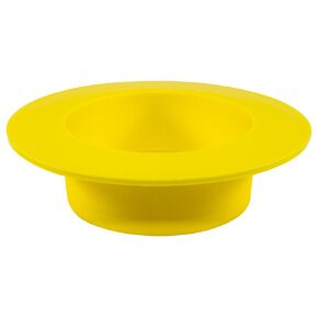 Caplugs 99191429 Plastic Tapered Cap and Plug with Extra Wide and Extra Thick Flange WWX-250, PE-LD, Cap OD 2.322" Plug ID 2.602", Yellow (Pack of 40)