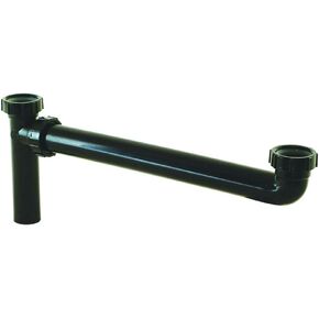 Eastman 35316, Black End Outlet with Slip-Joint Connection, 1-1/2 inch x 16 inch