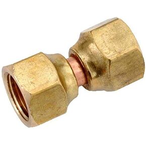 Anderson Metals, Brass 754070-06 3/8-Inch Low Lead Flare Female Swivel, 3/8"