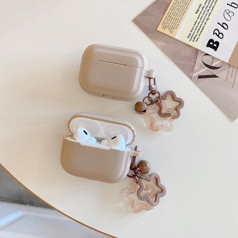 Clouds Compatible AirPods Pro Case Cover with Keychain, Cute Slim Flexible Silicone Rubber Protective Shockproof AirPods Charhing Case Cover for AirPods Pro (1st Generation) in Saudi Arabia