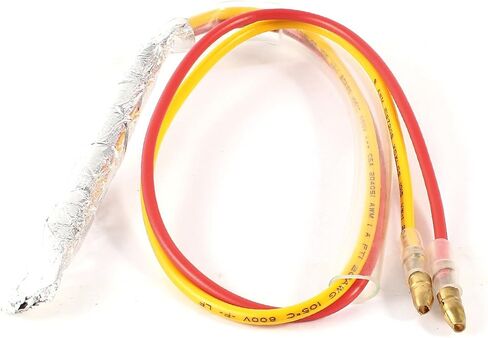 uxcell 250V 10A 72 Celsius Thermal Fuse for Fridge Refrigerator Red Yellow in Saudi Arabia