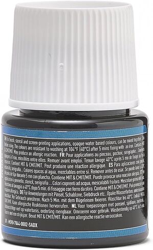 Pebeo Setacolor Opaque Fabric Paint 45-Milliliter Bottle, Black Lake in Kuwait