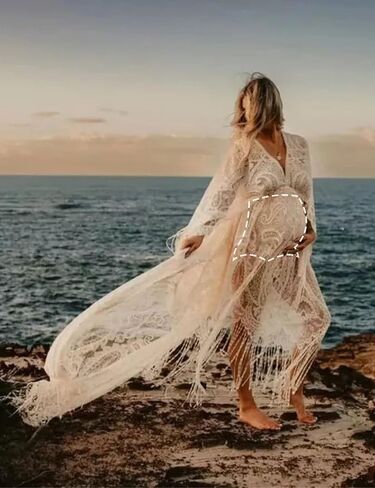 ملابس داخلية للحمل من Yeshape مزخرفة بالدانتيل بدون خياطة عالية الخصر فوق الصدمات in Kuwait