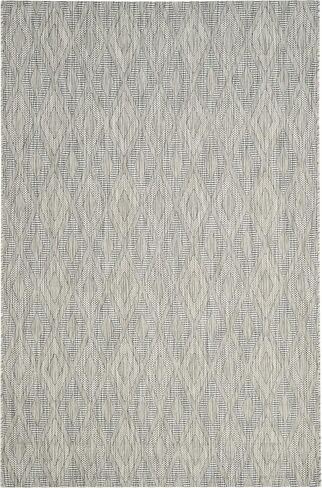 SAFAVIEH Courtyard Collection 8' x 11' Grey CY8522 Indoor/ Outdoor Waterproof Easy-Cleaning Patio Backyard Mudroom Area-Rug in Saudi Arabia