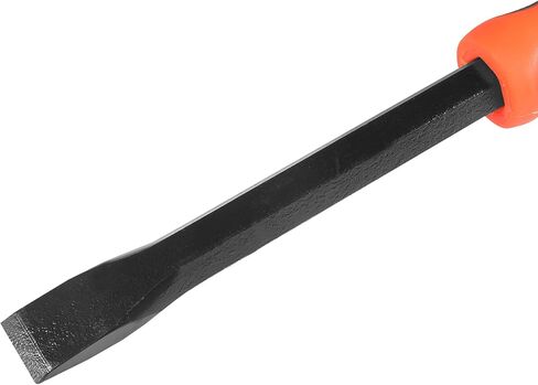 Mason Chisel With Hand Guard, 12 inches (30 cm) Heavy Duty Flat End Rock Concrete Mortar Stone Chisel for Demolishing Carving Scaling Breaking Hounding in Saudi Arabia
