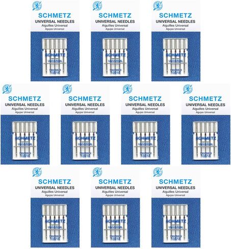 إبر ماكينة الخياطة المنزلية من SCHMETZ Universal (130/705 H) - الحجم 100/16 in Kuwait