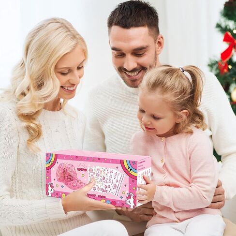 Nigifter Crafts for Girls Ages 8-12, Decorate Your Own Baseball Cap Birthday Christmas Gifts for Girls 6-12 DIY Arts and Crafts Kits Blue Baseball Cap for Girls with 8 Sheets Gems Stickers in Kuwait