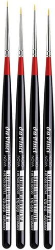 da Vinci Watercolor 4210 Watercolor Brush, Black 4 Each in Kuwait