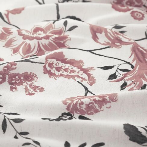 Pink Curtains 2 Panels for Girls Room 63 Inch Length,Pink and Grey Curtains for Living Room Bedroom Short,Pink and Gray Curtains,Pink Nursery Curtains,52" X 63"Long in Saudi Arabia