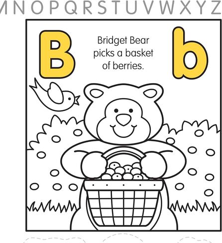 Melissa & Doug Alphabet Activity Sticker Pad for Coloring, Letters (250+ Stickers) - Kids Activity Books, Learning Activities For Kids Ages 4+ in Saudi Arabia