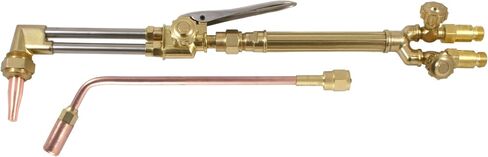 SÜA - Medium Duty Oxy-Fuel Torch with Check Valves, Cutting, Heating and Welding Tips (Acetylene) - Compatible with Victor in Saudi Arabia