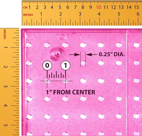 Azar Displays 900988-BLK طقم منظم بيجبورد مكون من 125 قطعة (2-24 بوصة × 24 بوصة")، أسود in Kuwait