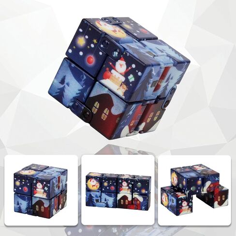 صندوق ألغاز الأطفال: مكعبات إنفينيتي ثلاثية الأبعاد، صناديق ألغاز ثلاثية الأبعاد، مكعبات بناء، مكعبات سحرية، أدوات رائعة، هدايا عيد ميلاد للأعمار 8 9 10 11 12 13+ سنة للأولاد والبنات والمراهقين والبالغين in Kuwait