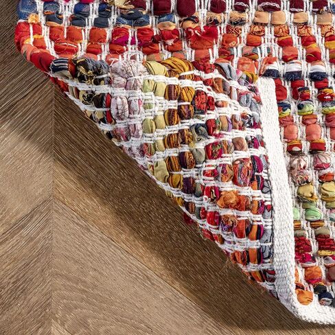 nuLOOM Rochell Hand Woven Chevron Accent Rug, 2x3, Magenta in Saudi Arabia
