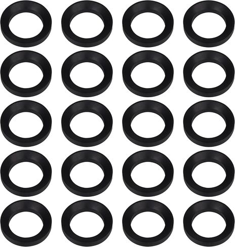 غسالة سحق 5/8 بوصة × 24 لـ .308، 300 تعتيم، غسالات سحق مدببة لخيط 5/8x24 من الفولاذ المقاوم للصدأ، عبوة من 5 قطع in Kuwait