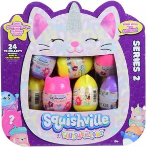Squishmallows Squishville Mystery Mini Series 2 Plush Assortment Blind Package - Colors and Styles May Vary (2 Pack)