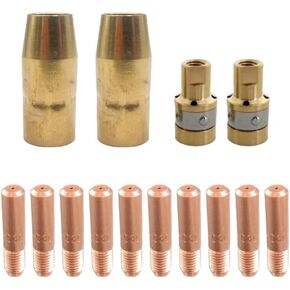 14 pcs Consumable Parts Kit .030"" for MIG Welding Gun fit Hobart Handler 140 MIG Welder
