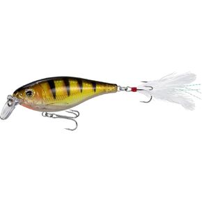 Dr.Fish 3 Pack Fishing Jerkbait 3.6", 1/2oz Sinking Crankbait for Bass Walleye Fishing Minnow Hard Lures Set Roostertail Fishing Lures Shad Minnow Swimbait Lifelike Pike Freshwater Saltwater