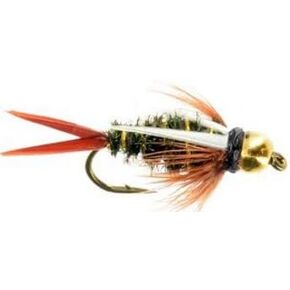 Feeder Creek Bead Head Prince Nymph | Nymphs for Fly Fishing | Flies for Fly Fishing | 12pc Nymph Flies for Trout Fishing | 3 Size Fly Fishing Assortment
