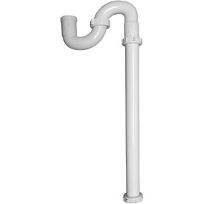 Plumb Pak PP943W PlumPak S-Trap, 1-1/4 in, Plastic, 1-1/4", No Color