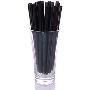 BarConic® 6" Straws - Black