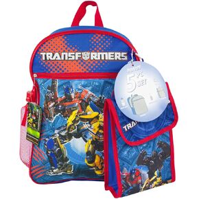 Fast Forward Transformers 5pc Backpack Set- 16 inches in Kuwait