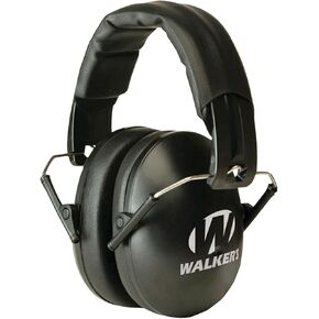Walker's Youth & Women's Shooting Low Profile Folding Padded Headband Adjustable Hearing Protection Earmuffs