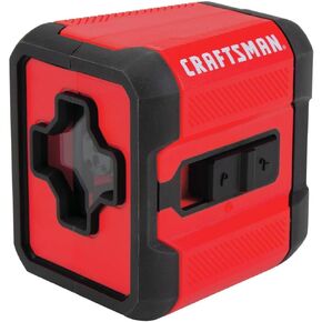 CRAFTSMAN Laser Level, Cross Line, Red, 36-Foot Range (CMHT77629)