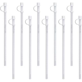 11" Flexible Straws for Jumbo Mugs (10)