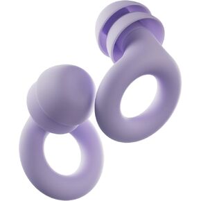 Loop Quiet 2 Plus Ear Plugs with Double Tips – Ultra-Comfy Reusable Earplugs for Sleep, Focus, Travel, Noise Sensitivity | Flexible Protection | 24 dB (SNR) Noise Reduction + 3 dB with Double Tips