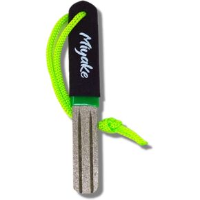 1 Fishing Hook Sharpener Hone Diamond File Portable Grinding Tool, Double Sided Diamond Grit 800/600