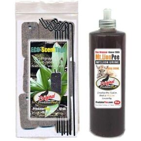 PredatorPee Real Mountain Lion Urine Natural Predator Scent Outdoor in Saudi Arabia