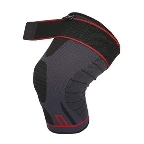 Knee Compression Sleeve with Strap for Men and Women (7XL) - Plus Size Knee Brace with Adjustable Strap for Optimized Fit & Support. Relieves Arthritis Pain, bone on bone, Meniscus Tear,