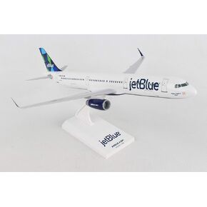Daron SkyMarks SKR778 JetBlue Airlines Airbus A321 1:150 Scale New Livery Prism Tail Display Model , White