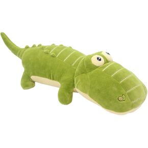 TAGLN Stuffed Animals Alligator Toys Pillows The Crocodile Plush Green 20 Inch