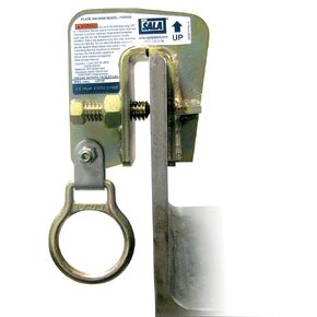 3M DBI-SALA 2104550 Anchorage Connector, Steel Plate Anchor With D-Ring Fits 3/8-Inch To 1-Inch Thick Plate Steel, Gold