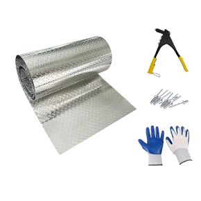 24 x 118 x 0.039 Inch Aluminum Diamond Plate Sheet Metal, Roll of Aluminum Diamond Plate for Cutting Processing, Wall Covering, Cargo Trailer, RV and More