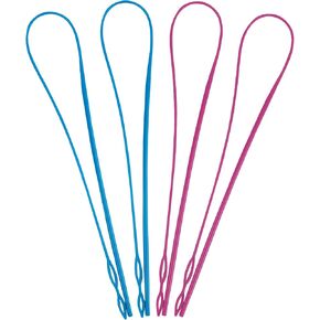 AUEAR, 3 Pack Drawstring Threader Easy Threader Flexible Needle Drawstring Replacement Craft Tools for Jackets Swim Trunks Pants Sweatpants Shorts Hoodies Scrubs Red