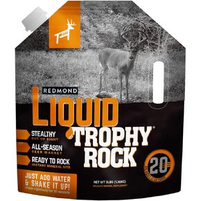 Redmond All-Natural Mineral Rock/Salt Lick, Attract Deer and Big Game 12 pounds