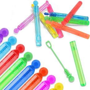 BOHIYAHOO Bubbles 32 Piece Set 8 Colors Boys Girls Favorite Mini Toys Mutual Gifts Every Season Park Theme Party Carnival Shower Halloween Candy Bags Stuffed