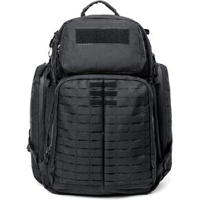 MT Military 3Day Rucksack with External Frame MOLLE Army Medium Ruck, Assault Backpack Multicam