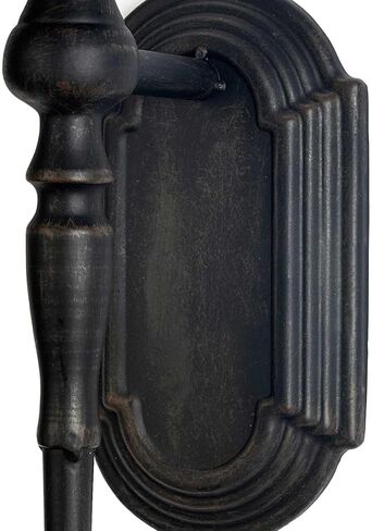 حامل شموع على الحائط الريفي (مجموعة من 2) حوامل شموع خشبية مثبتة على الحائط في المزرعة، حامل شموع على الحائط لغرفة المعيشة، الحمام، غرفة الطعام in Kuwait